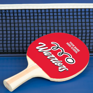 Benutzerdefinierte Tischtennismannschaft der High  Tischtennis Schläger