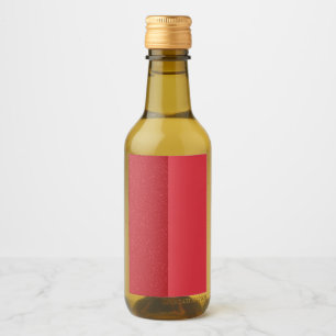 Benutzerdefinierte Tomatenrote Flaschenaufkleber Weinetikett