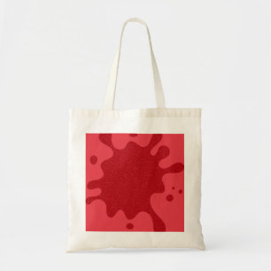 Benutzerdefinierte Tomatenrote Splash-Tasche Tragetasche