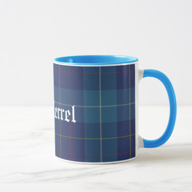 Benutzerdefinierte traditionelle MacKerrell Tartan Tasse (Rechts)