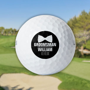 Benutzerdefinierte Trauzeugen Hochzeit Golfball