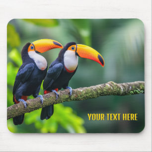 Benutzerdefinierte tropische Textanstriche Mousepad
