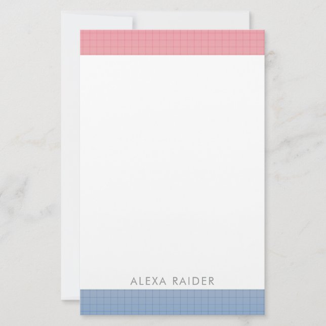 Benutzerdefinierte Vaporwave Briefpapier (Vorderseite)