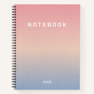 Benutzerdefinierte Vaporwave Notizbuch