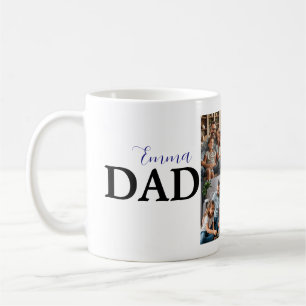 Benutzerdefinierte Vater-Tasse mit Foto- und Kinde Kaffeetasse
