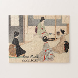Benutzerdefinierte Vintage-Japanische Teezeremonie