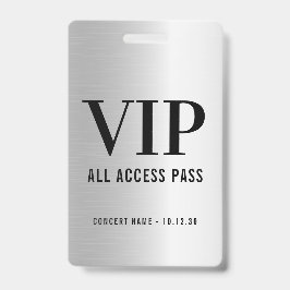 Benutzerdefinierte VIP All Access Concept Imitate  Ausweis