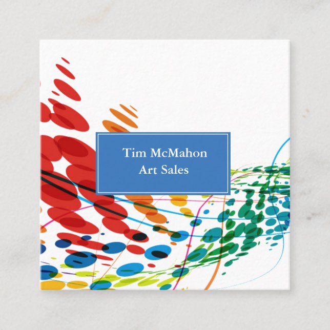 Benutzerdefinierte Visitenkarte (Vorderseite)