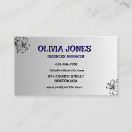 Benutzerdefinierte Visitenkarte | Beruflich und st