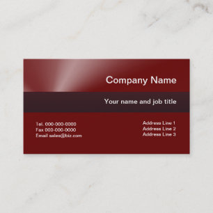 Benutzerdefinierte Visitenkarten Visitenkarte