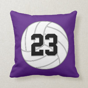Benutzerdefinierte Volleyball-Player Jersey-Nummer Kissen