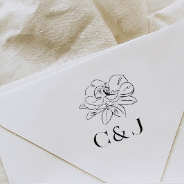 Benutzerdefinierte Vorbilder für das White Magnoli Gummistempel