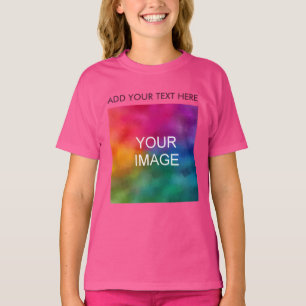 Benutzerdefinierte Vorlage Hinzufügen von BildGirl T-Shirt