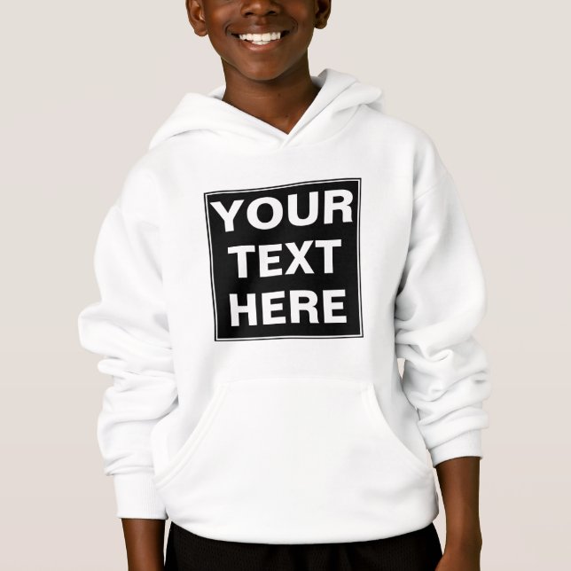 Benutzerdefinierte Vorlage Hinzufügen von Namen Te Hoodie (Vorderseite)