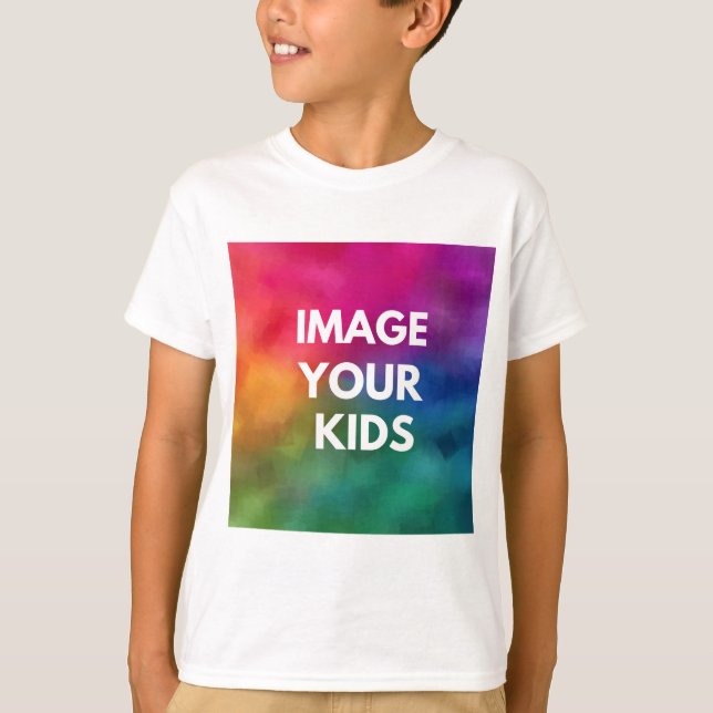 Benutzerdefinierte Vorlage zum Hinzufügen von Bild T-Shirt (Vorderseite)