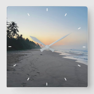 Benutzerdefinierte Wall-Uhr (Eigenes Foto und/oder Quadratische Wanduhr