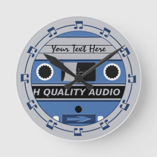 benutzerdefinierte Wanduhr des Casette-Tapes