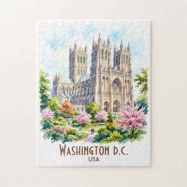 Benutzerdefinierte Washington-Kathedrale Religiöse (Vertikal)