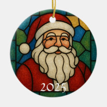 Benutzerdefinierte Weihnachts-Santa-Art-Deco-Buntg