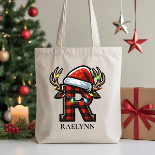 Benutzerdefinierte Weihnachts-Tasche mit Santa-Ges Tragetasche