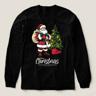 Benutzerdefinierte Weihnachts-Wasserfarbgrafiken P Tri-Blend Shirt