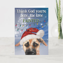 Benutzerdefinierte Weihnachtskarte aus Ihrem Chino Dankeskarte