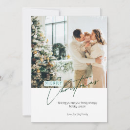 Benutzerdefinierte Weihnachtskarte Einladung