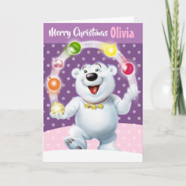 Benutzerdefinierte Weihnachtskarte "Frohe Weihnach Karte