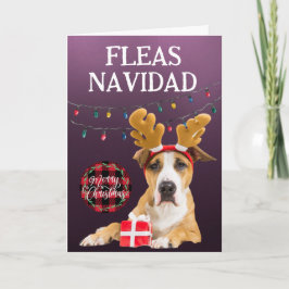 Benutzerdefinierte Weihnachtskarte von Staffordshi Dankeskarte