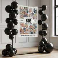 Benutzerdefinierte 'Wer ist 80 geworden?' Happy Bi