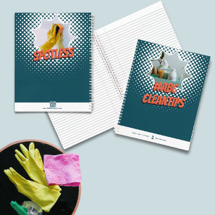 Benutzerdefinierte Werbetipps #Hashtag-Sauberkeit Notizbuch