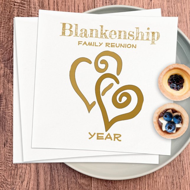 Benutzerdefinierte Wiedersehen-Black-Gold-gebunden Serviette (Von Creator hochgeladen)