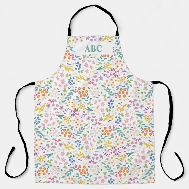 Benutzerdefinierte Wildblume Schürze (Vorderseite)