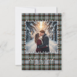 Benutzerdefinierte Winter-Foto-Dankeskarten zur Ko Dankeskarte