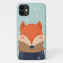 Benutzerdefinierte Winter Fox-Gehäuse Case-Mate iPhone Hülle