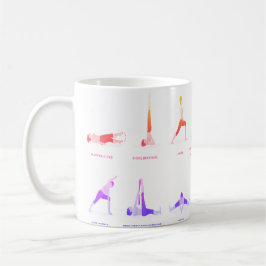 Benutzerdefinierte Yoga-Pose-Tasse für das Geschen Kaffeetasse