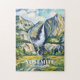 Benutzerdefinierte Yosemite Vintage Bridalveil Fal