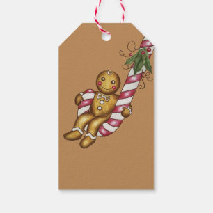 Benutzerdefinierte Zimtstern-Weihnachtsplätzchen-G Geschenkanhänger
