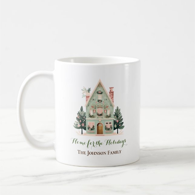 Benutzerdefinierte Zuhause für die Feierliche Tass Kaffeetasse (Links)