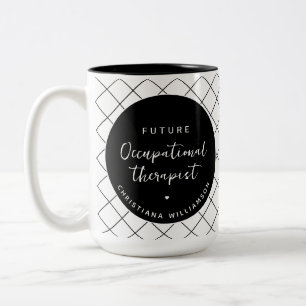 Benutzerdefinierte Zukunft OT Ergotherapeut Elegan Zweifarbige Tasse