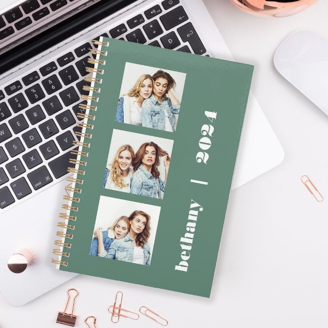 Benutzerdefinierter 3-Foto-Personalisierter Eukaly Planer (Von Creator hochgeladen)
