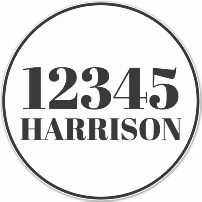 Benutzerdefinierter Abfallmüll, recycelnd Nummer d Aufkleber (Vorderseite)