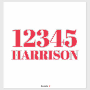 Benutzerdefinierter Abfallmüll, recycelnd Nummer d Aufkleber