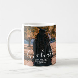 Benutzerdefinierter Abschluss-Foto-Becher Kaffeetasse