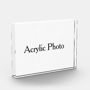 benutzerdefinierter Acryl-Fotoblock Fotoblock