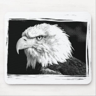 Benutzerdefinierter Adler Moderner Pop Art Picture Mousepad