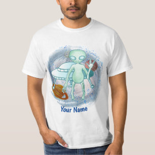 Benutzerdefinierter Alien Invader T - Shirt