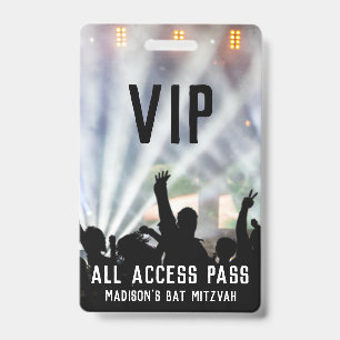 Benutzerdefinierter All-Access-Ausweis Bat Mitzw Ausweis