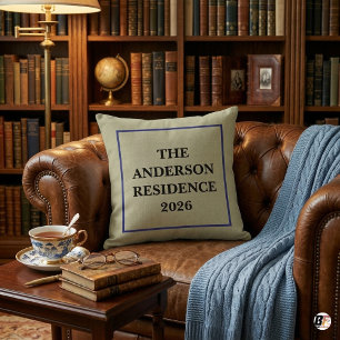 Benutzerdefinierter Anderson-Wohnsitz 2026 Gründun Kissen