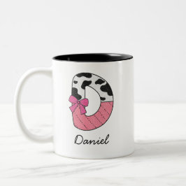 Benutzerdefinierter Anfangsbuchstabe Name Tasse |